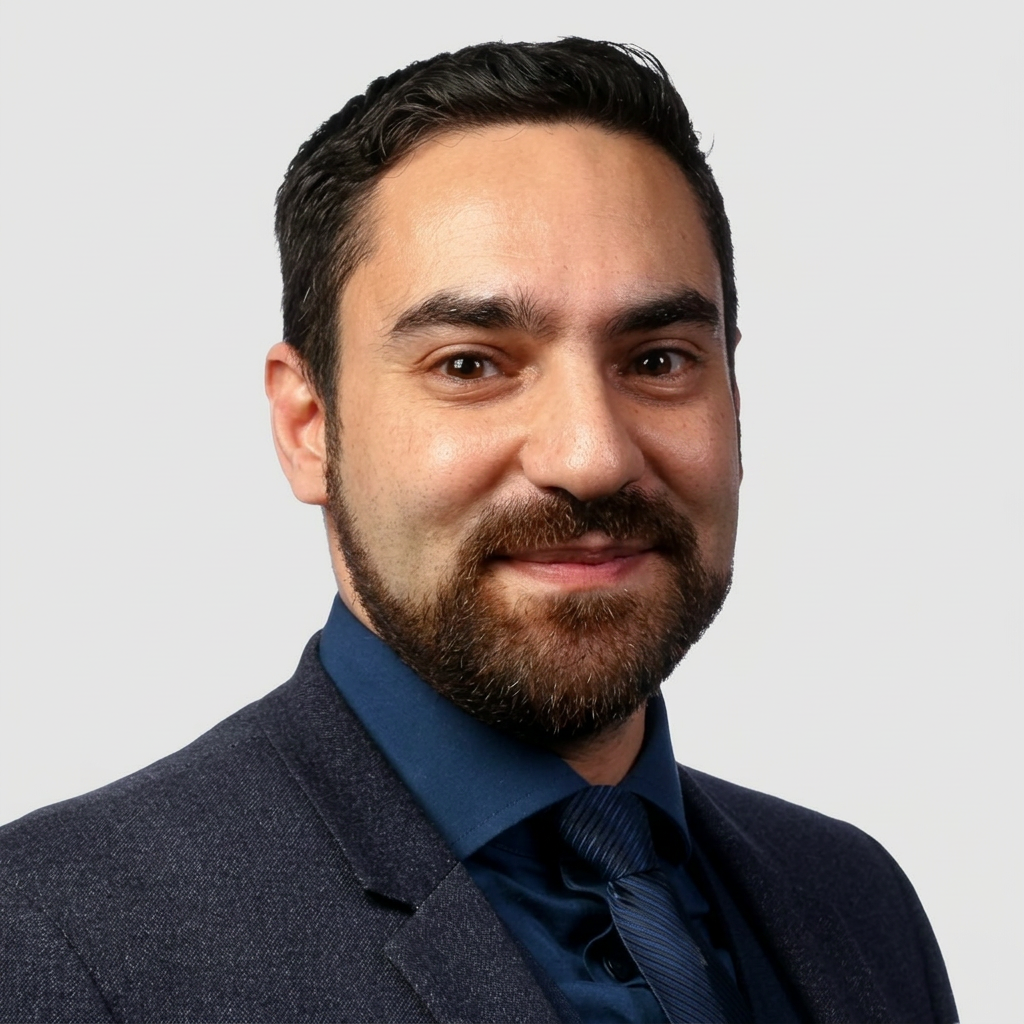 Portrait of Dr Samer Alabed